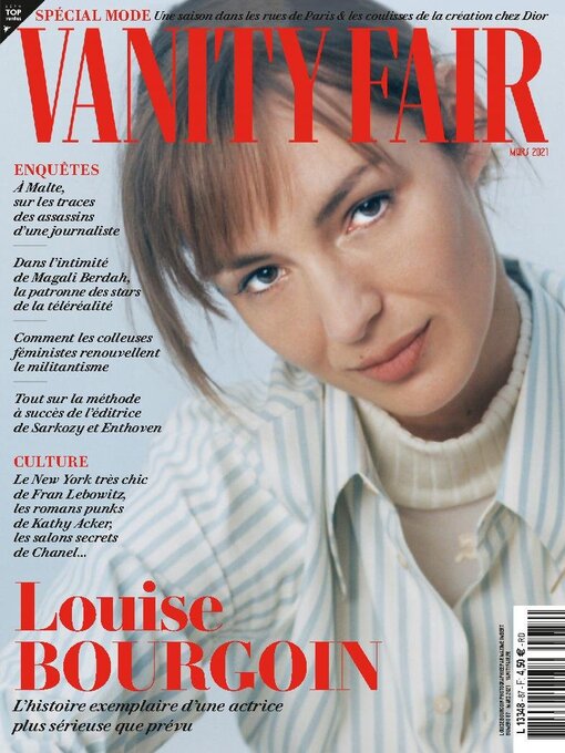 Title details for Vanity Fair France by Les Publications Conde Nast SA - Available